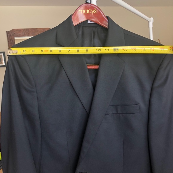 ❤️SALE❤️ Calvin Klein Slim Fit Black Jacket 42L - Picture 10 of 15